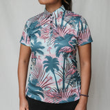 Lucky Flamingo Golf Polo Women