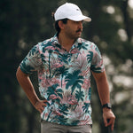 Lucky Flamingo Golf Polo Men